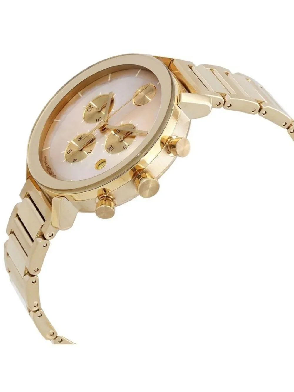 NWT Movado BOLD Evolution Chronograph Quartz Ladies Watch